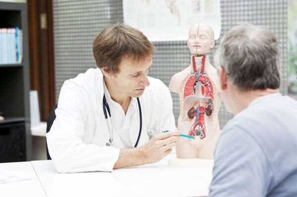 consultazione con uno specialista per la prostatite cronica